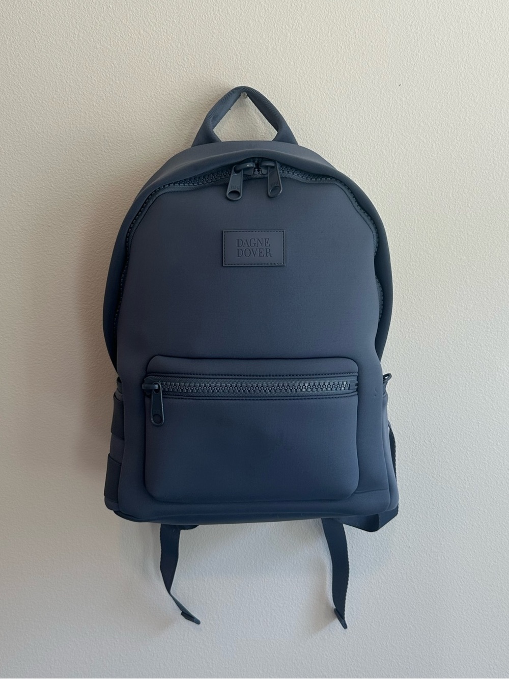 Dagne Dover Neoprene Medium Dakota Backpack in Slate Blue Grey